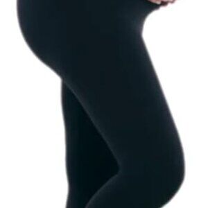 Women's Essential Stretch Secret Fit Over The Belly Pregnancy Crop Capri Legging